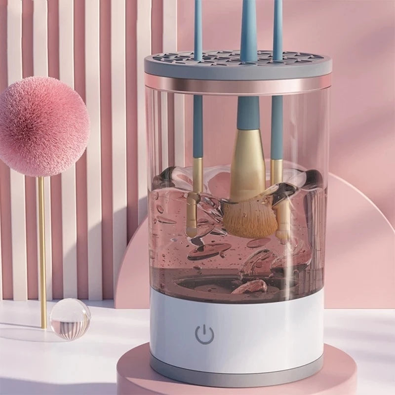 Limpiador de Brochas de Maquillaje Eléctrico SpinClean