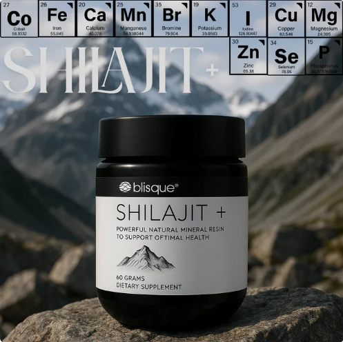 Shilajit Original 100% Puro del Himalaya para Hombres y Mujeres – Aumenta Tu Energía y Libido 60G