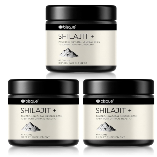Shilajit Original 100% Puro del Himalaya para Hombres y Mujeres – Aumenta Tu Energía y Libido 60G